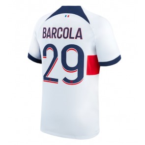 Paris Saint-Germain Bradley Barcola #29 Bortatröja 2023-24 Kortärmad
